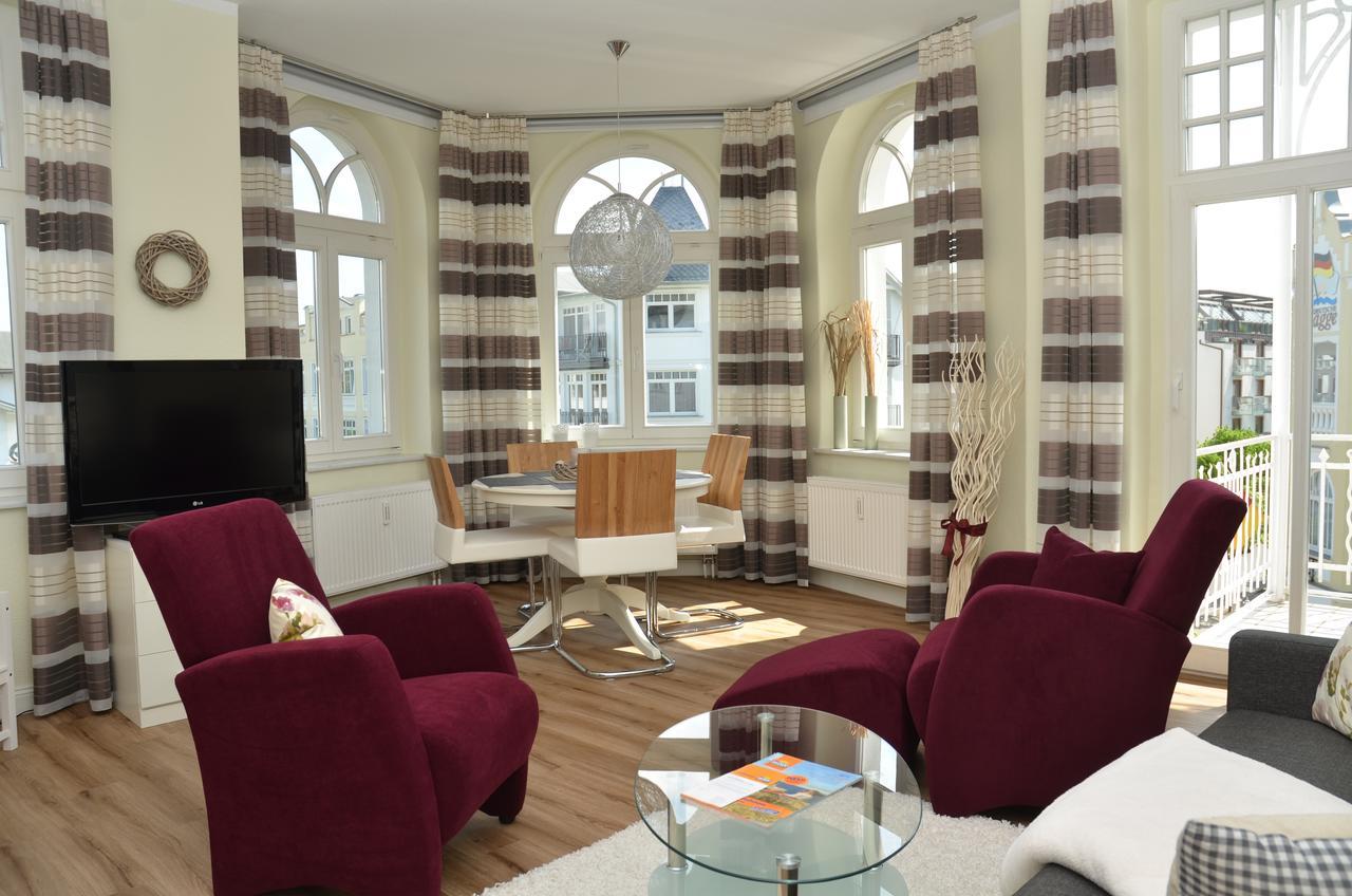 Haus Metropol - Fewo 7 Mit Balkon Und Meerblick Binz Exteriér fotografie
